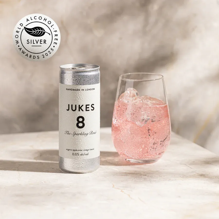 Jukes Cordialities non-alcoholic wine bottle