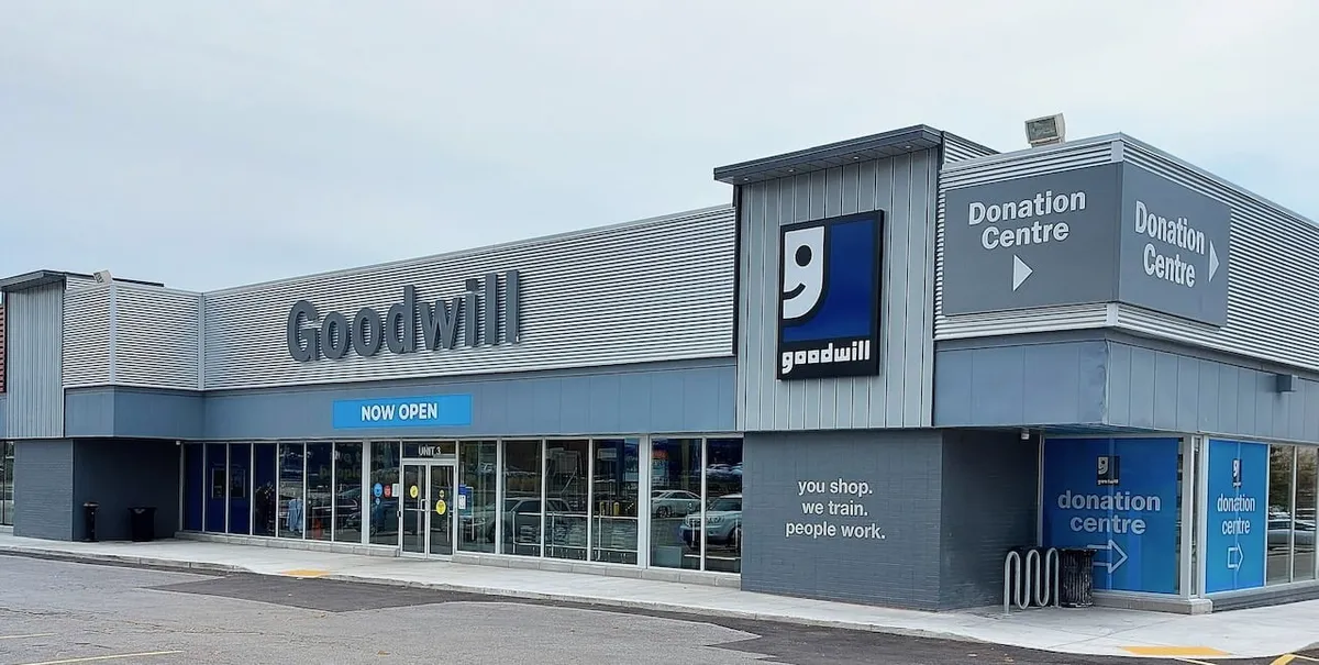 Goodwill thrift store storefront
