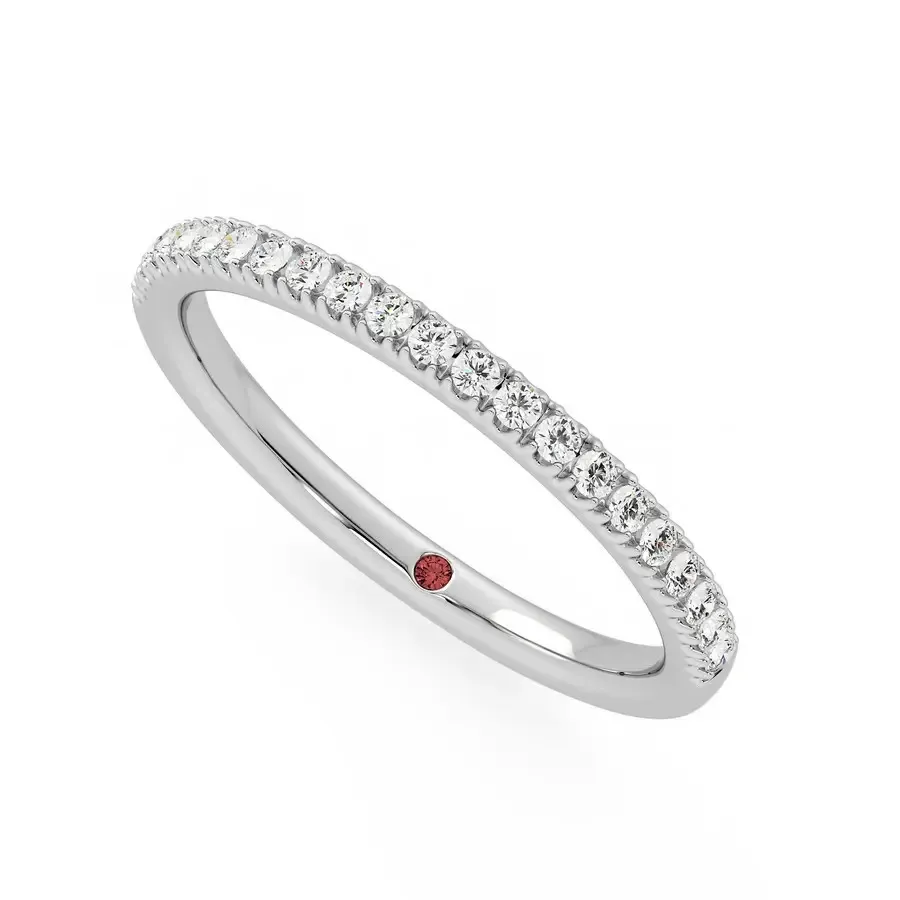 Taylor & Hart Camellia diamond ring