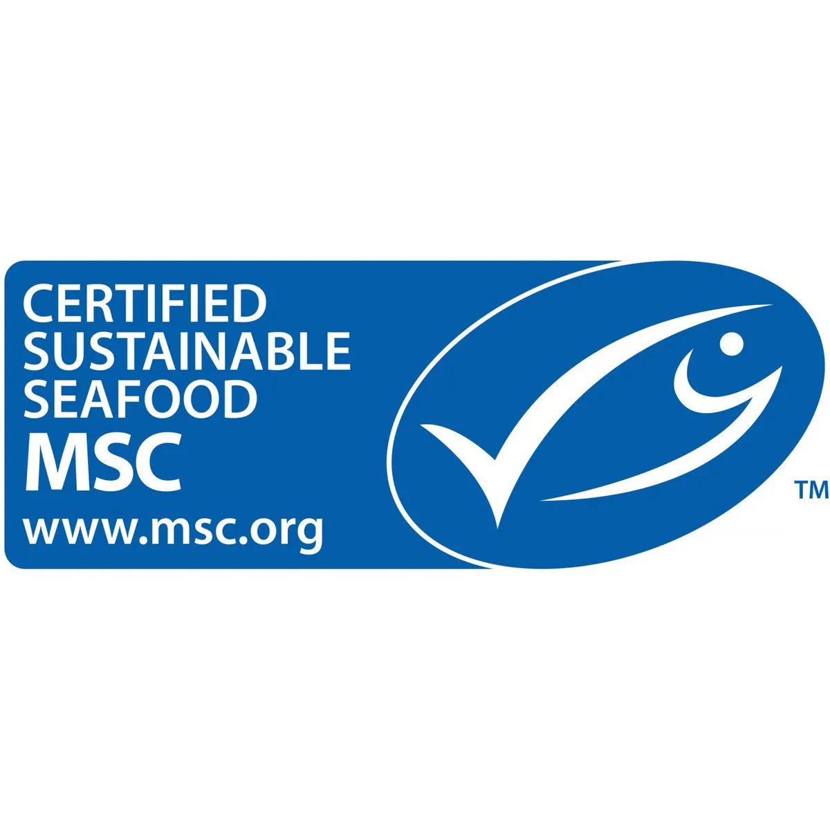 MSC blue-fish certification label
