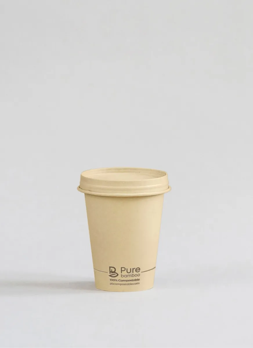 100% bamboo disposable cup