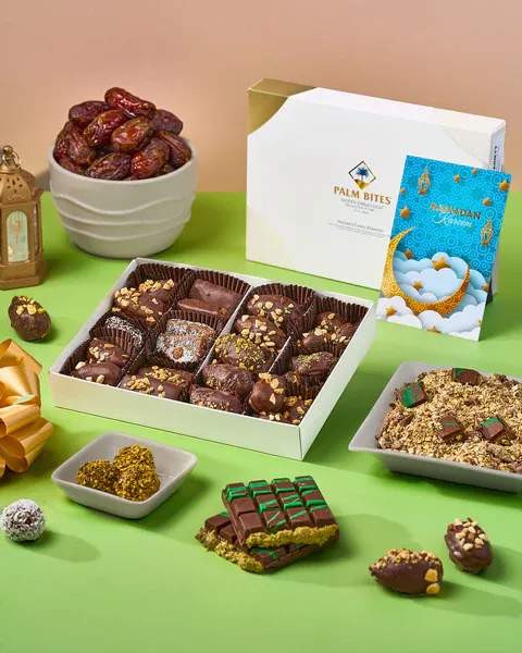 Palm Bites Palestinian-sourced dates and chocolate