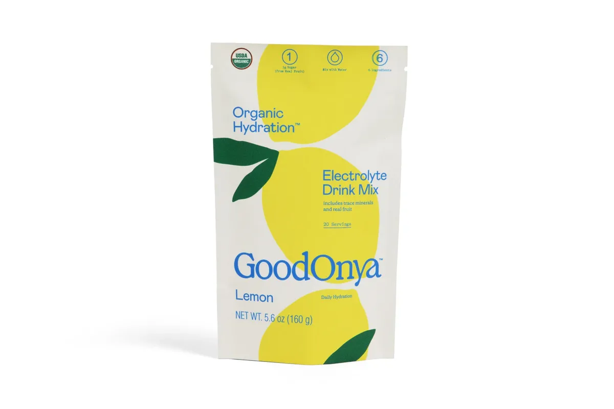 GoodOnya organic hydration powder