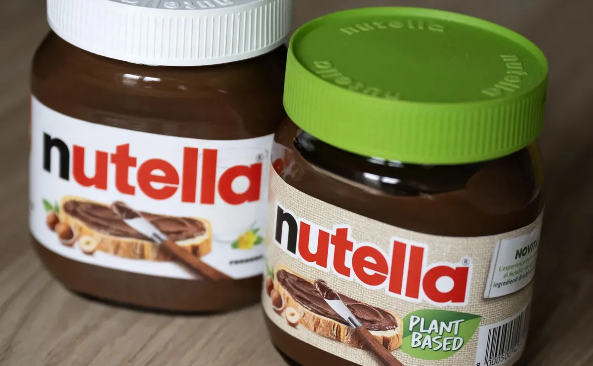 Nutella nutrition panel