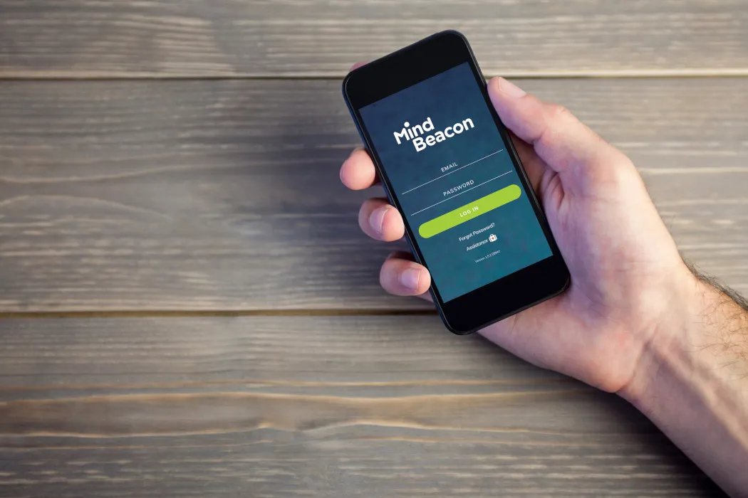 MindBeacon online therapy interface