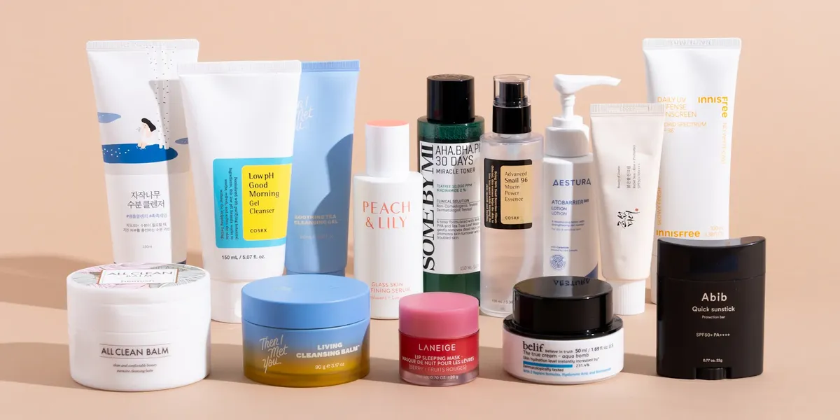 Alternative cosmetic brand product range