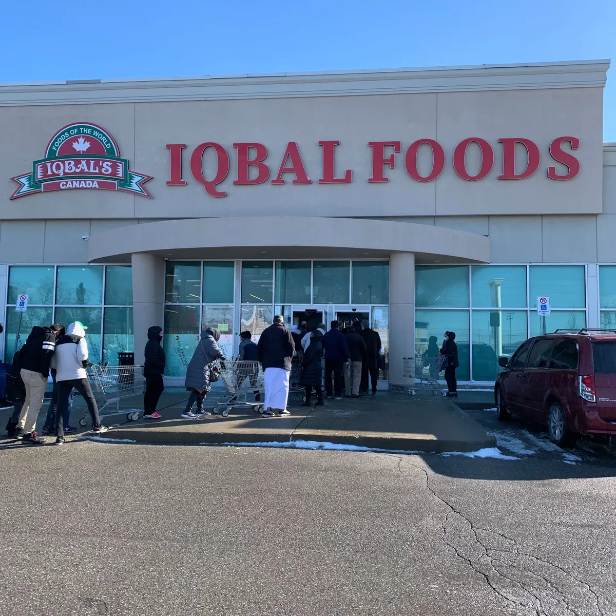 Iqbal Foods halal grocery storefront