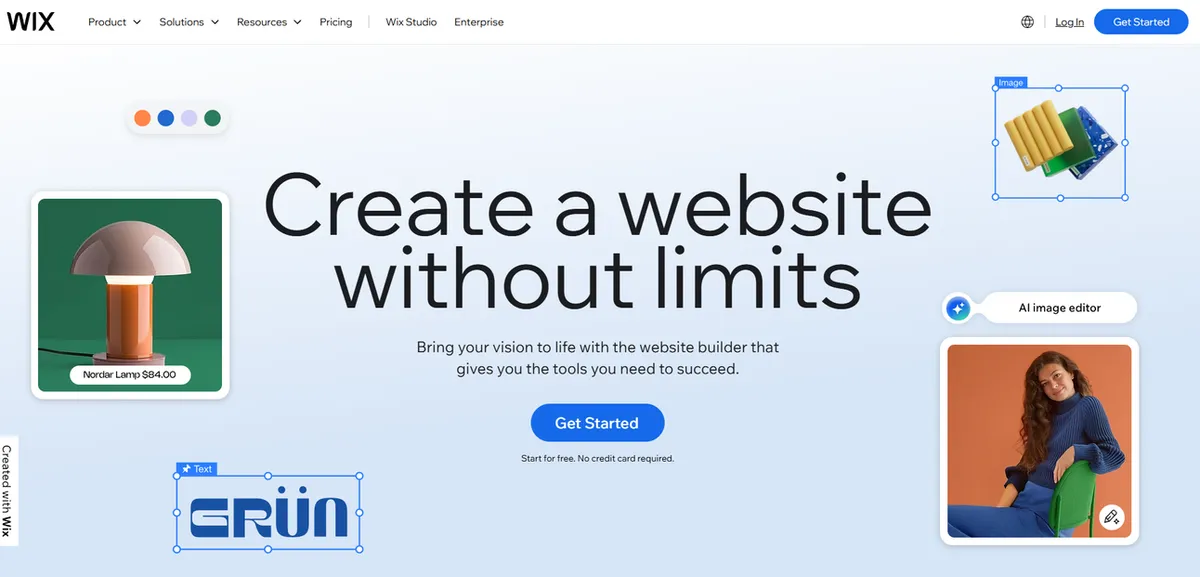 Wix website-builder platform