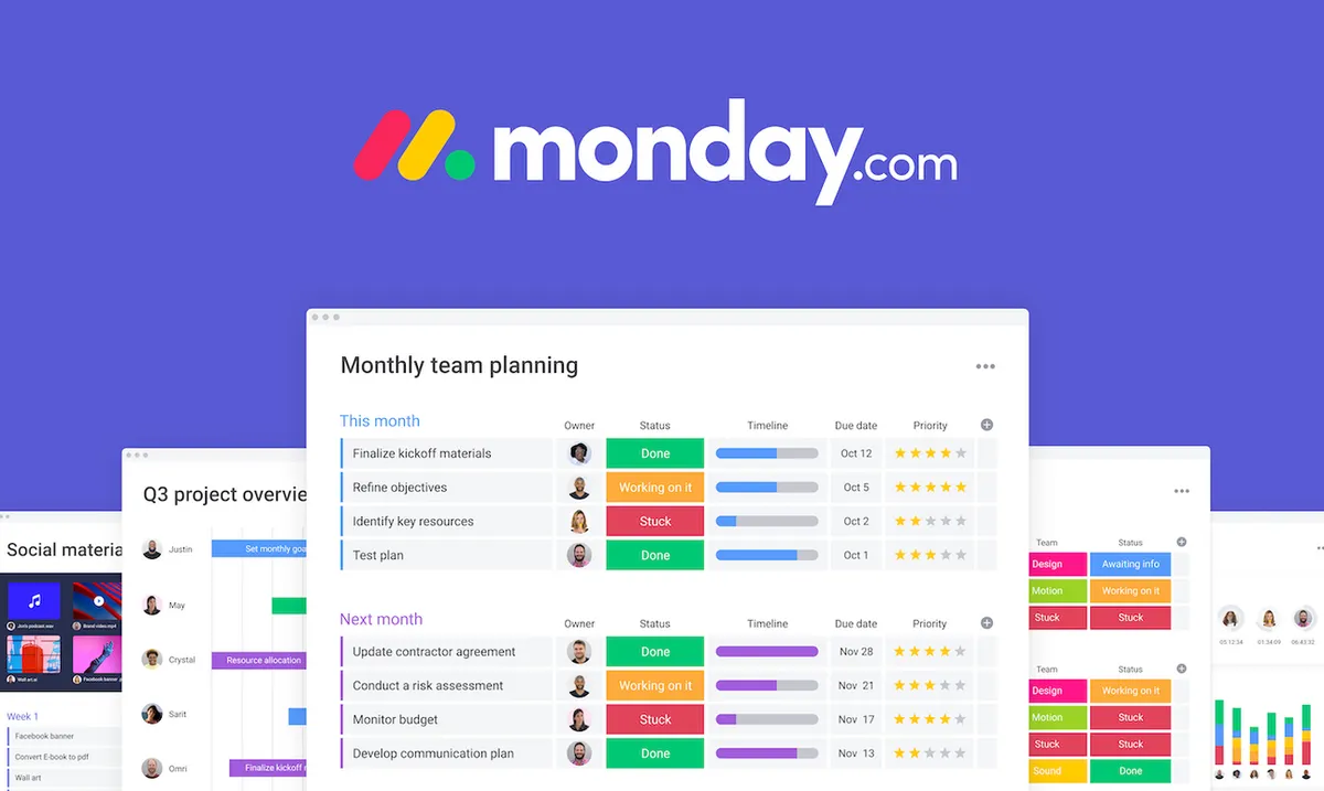 Monday.com project-management platform