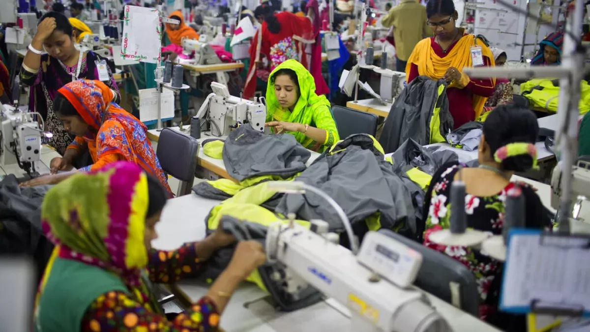 Garment worker labour conditions
