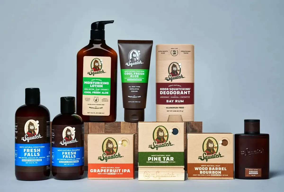 Dr Squatch soap bars