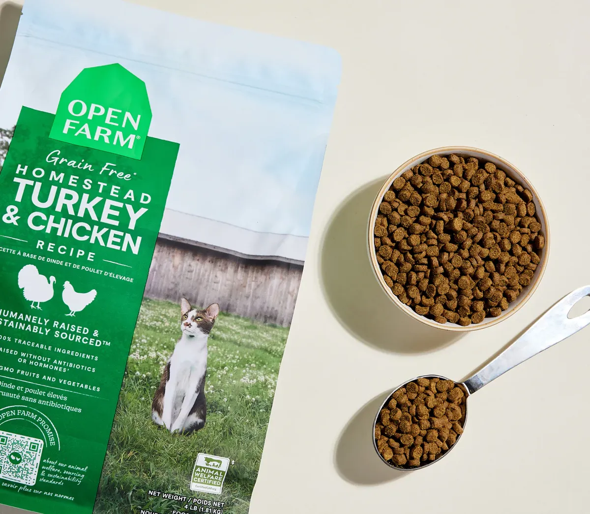 Open Farm pet food bag